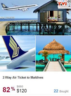 maldives ticket promotion